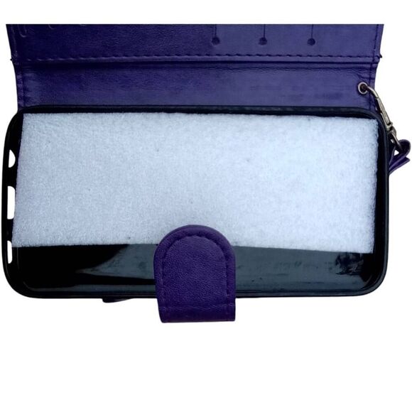 Embossed phone case wallet , wristlet, guitar cowboy boots - Picture 5 of 7